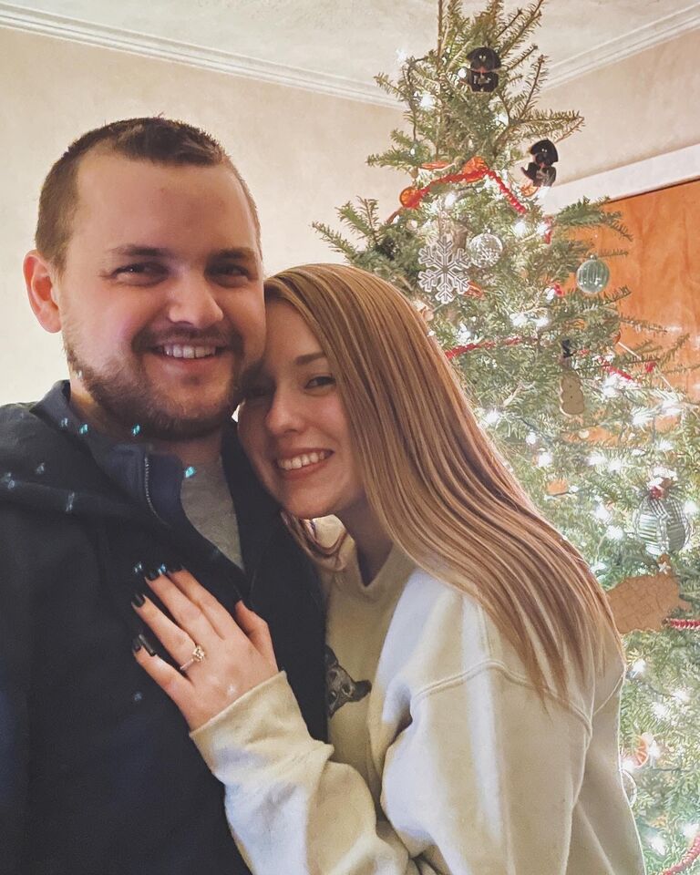 Engaged on Christmas 2022