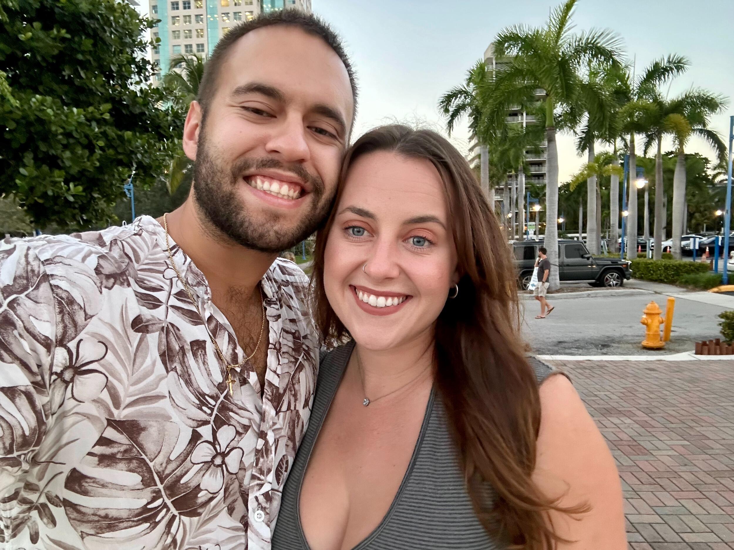 Bailey and Nicko want to have their loved ones come for a beach side celebration in their favorite city. There will be live music, great drinks, and the ocean. We can't wait to host you in Miami!