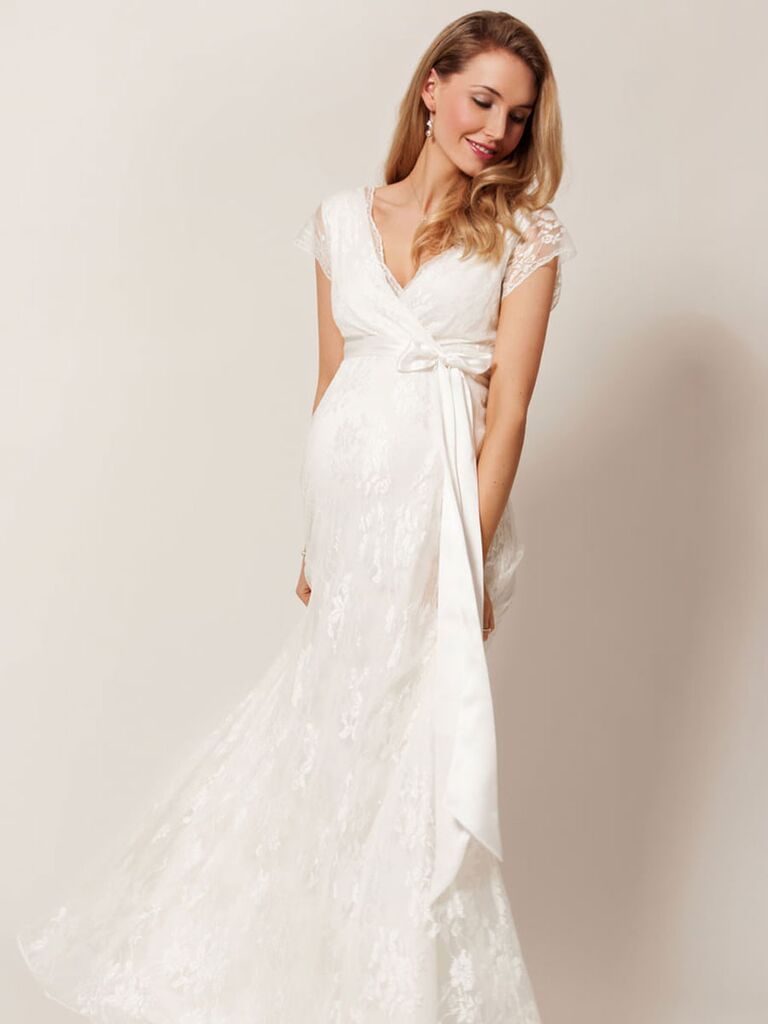 14 Maternity Wedding Dresses You Ll Love