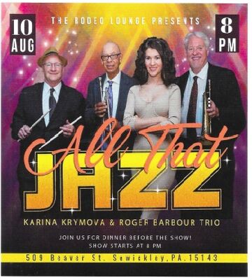 Roger Barbour Jazz Trio with Karina Krymova - Jazz Band - Pittsburgh, PA - Hero Main