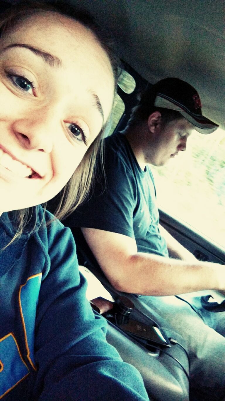 Headed to Grand Marais for the first time together.
