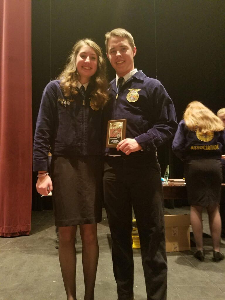 Our last FFA chapter banquet together as members