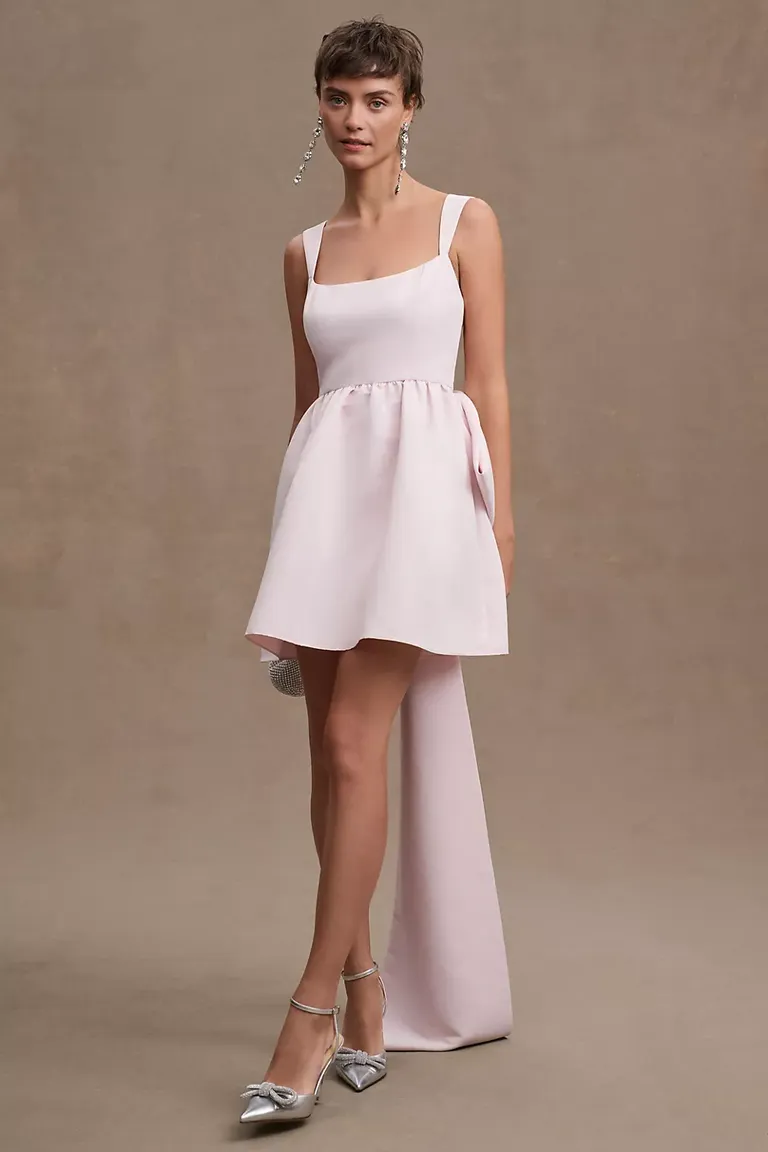 Short petite bridesmaid clearance dresses