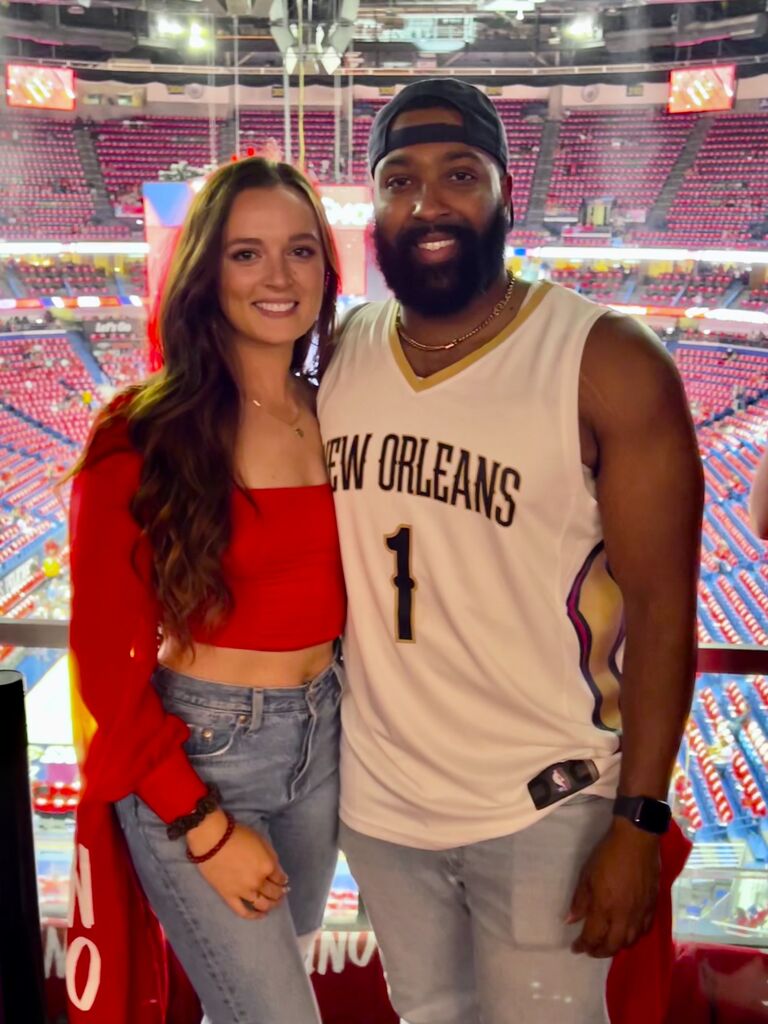 We like sports... like a lot. Geaux Pelicans! 