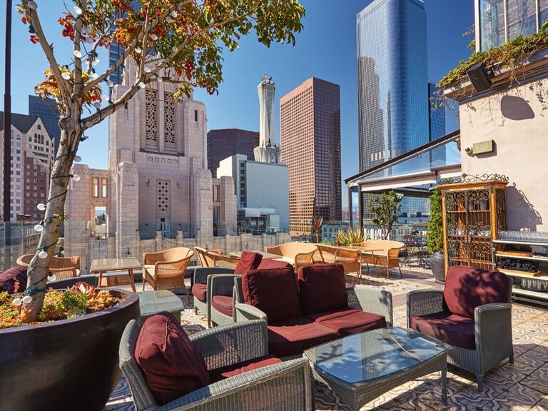 Perch LA engagement party venue in Orange County