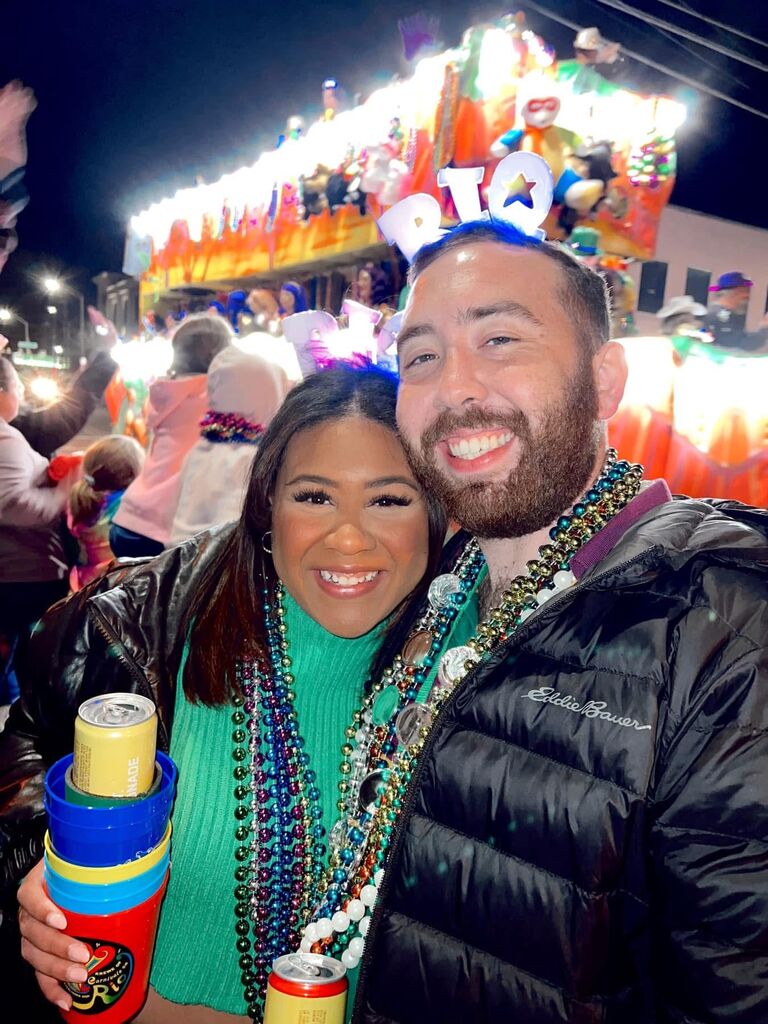 Great pic from the Rio Parade in Lafayette! 