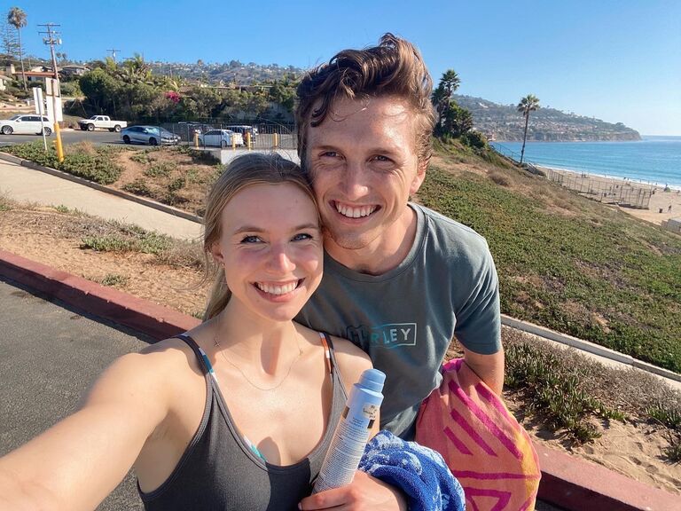 Lulu's first trip to Steven's home in California 