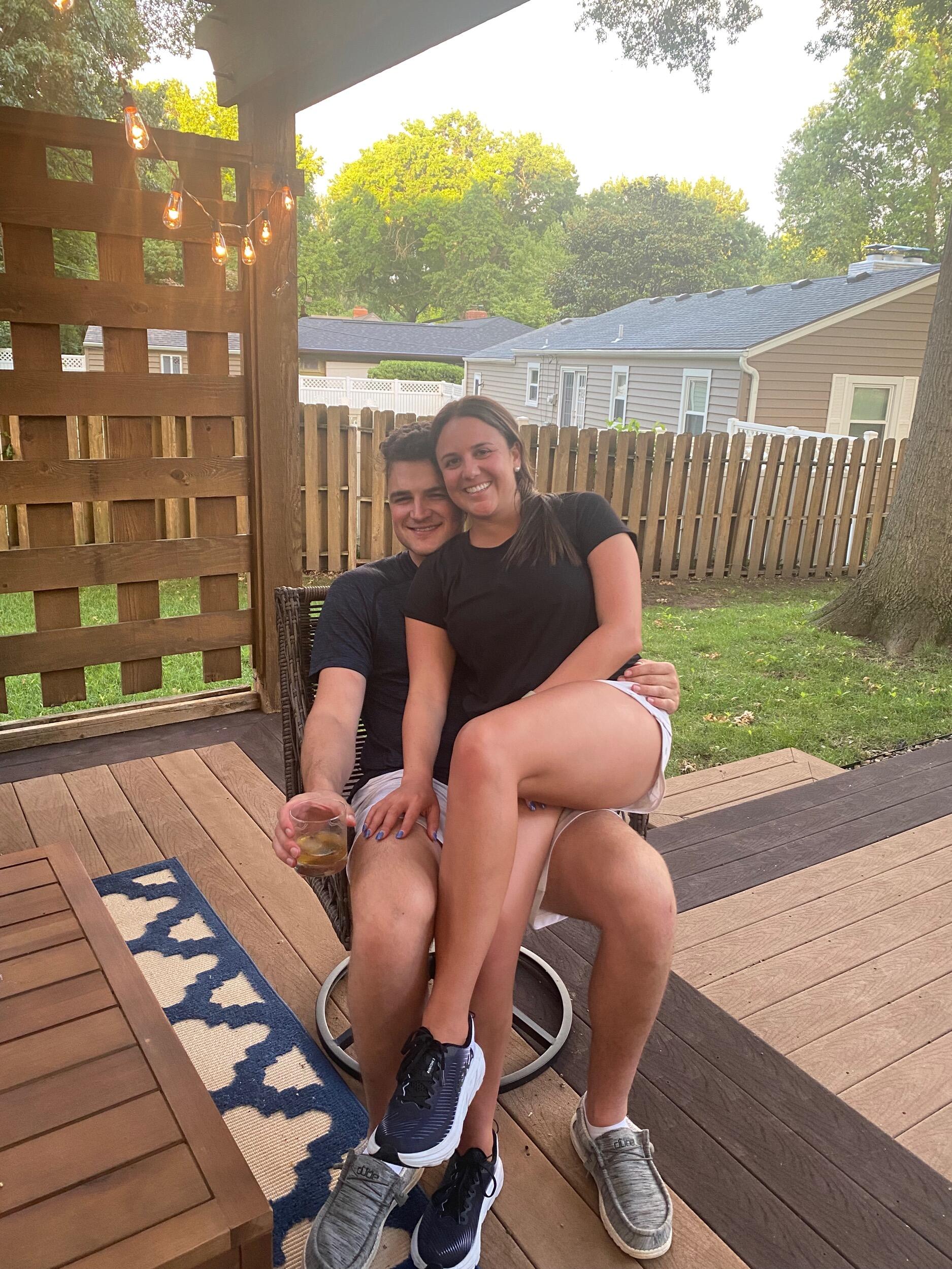 Andrea moved to Kansas City so we no longer had to do long distance!
