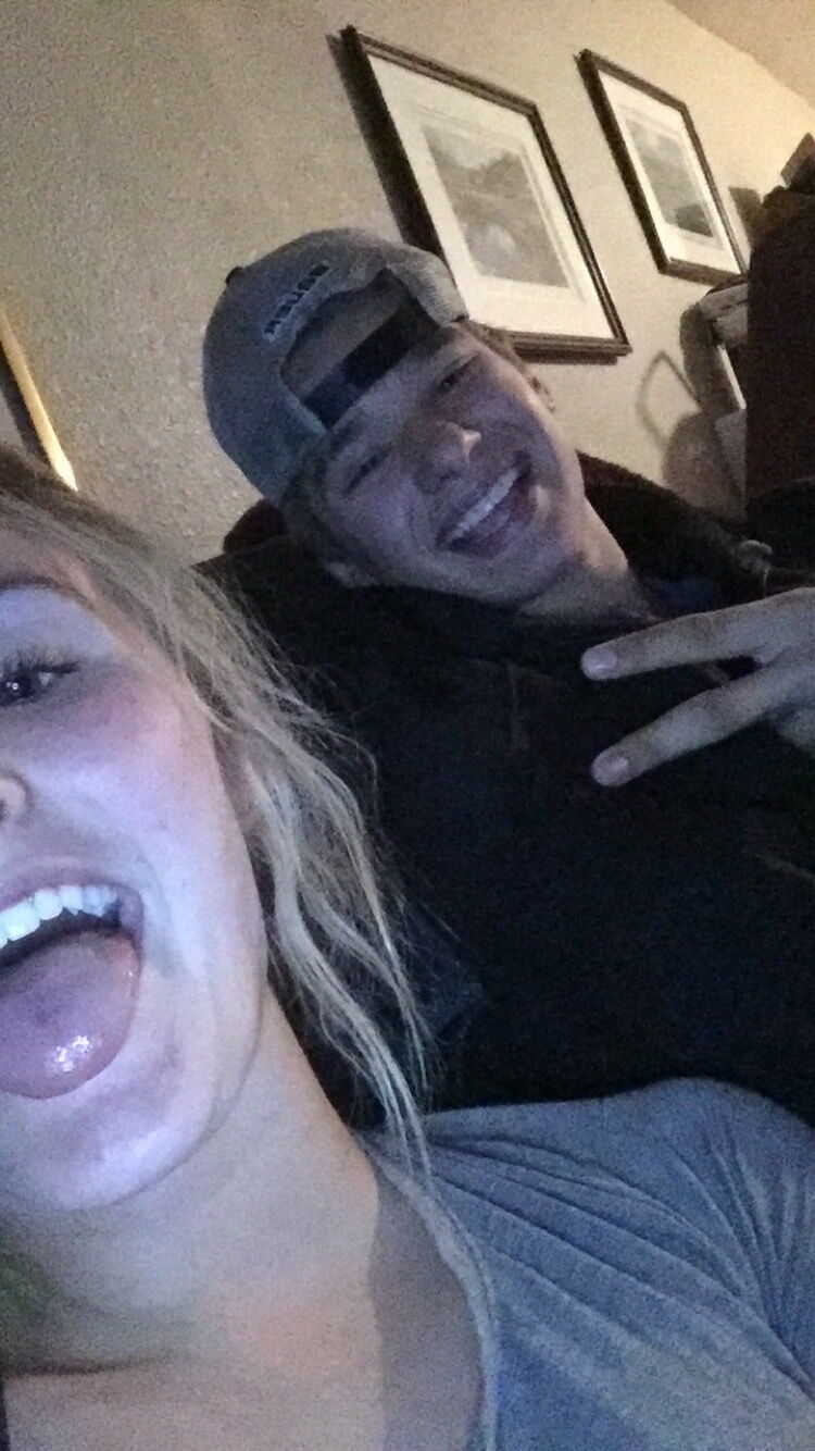Lexi and Logan met in 2016 at Lexi's Senior homecoming. While Logan was playing on the U-18s Iowa Wild hockey team, he went to North Polk's homecoming dance with a couple of his friends and billet brother. Logan was immediately noticed by Lexi and some other girls at the football game, considering he was the tallest guy in the student section standing next to his friend, who was the shortest. Some say that Lexi asked Logan to dance, while others say that she didn't. Either way, they somehow ended up dancing the night away. Lexi must have had some impressive dance moves because by the end of the night, Logan asked for her number. 