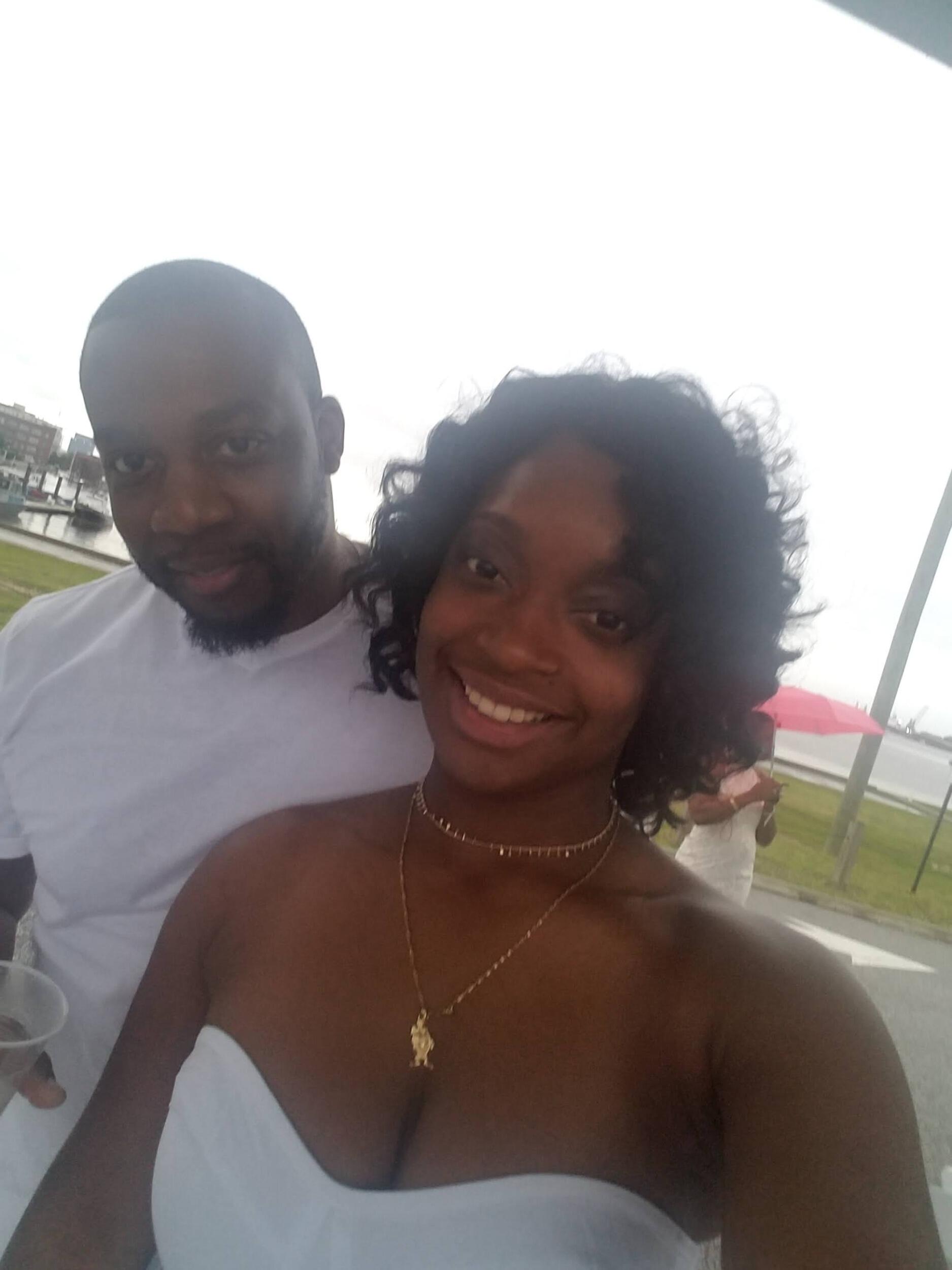 All White Party at the Harbor. 