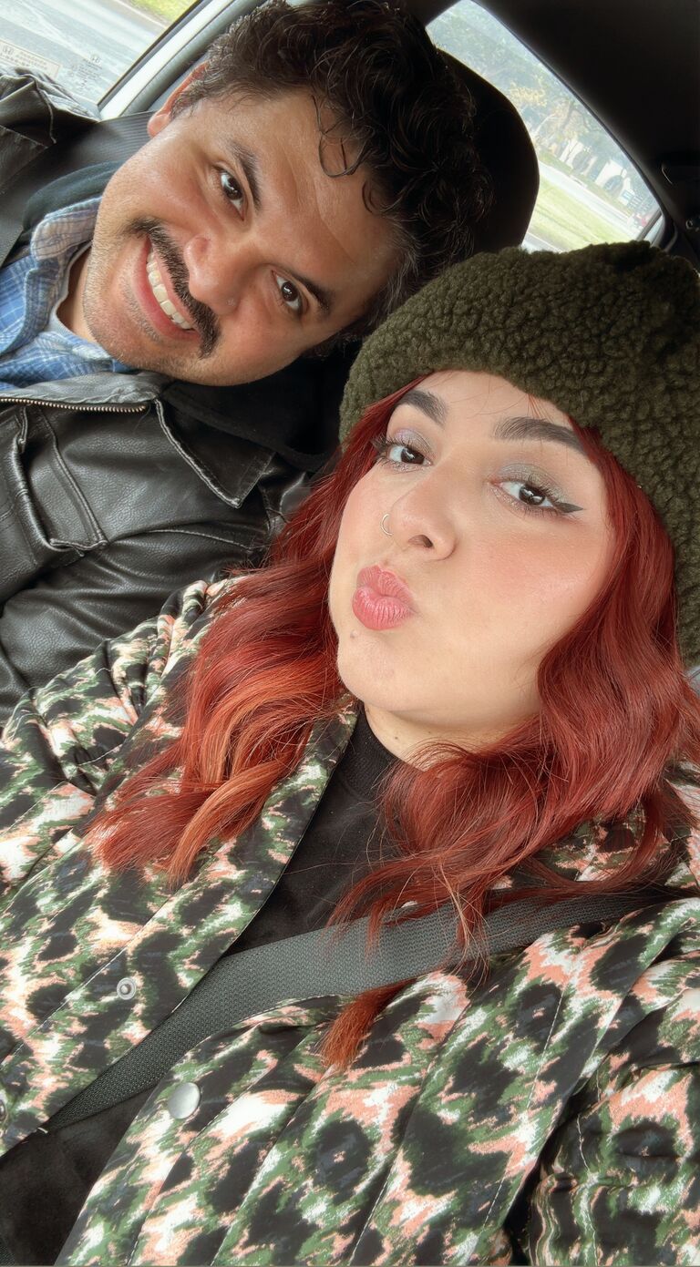 On our way to Birthday Breakfast @ IHOP!