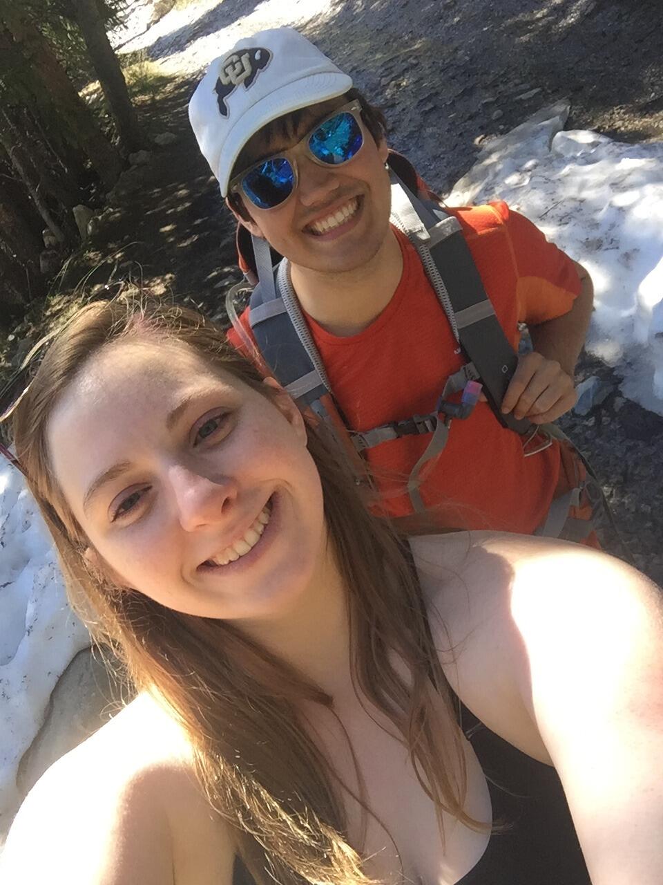 First hike together in Breckenridge, CO