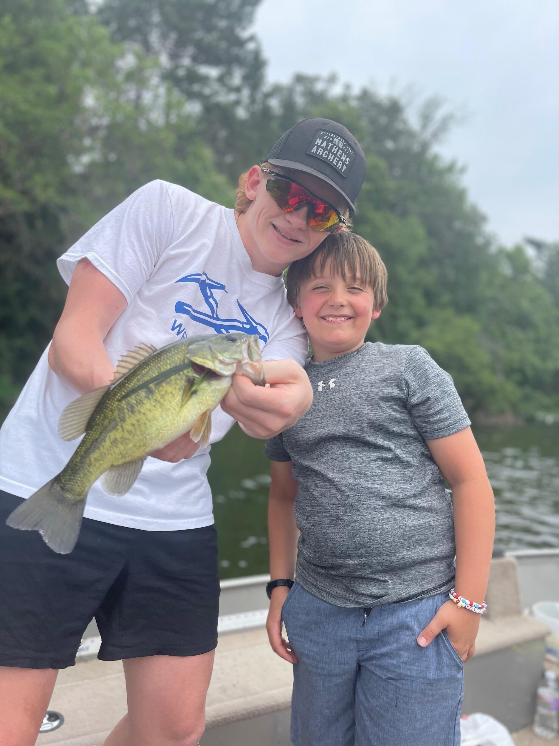 Jacob's first trip to Rice Lake (Lily's family's cabin)