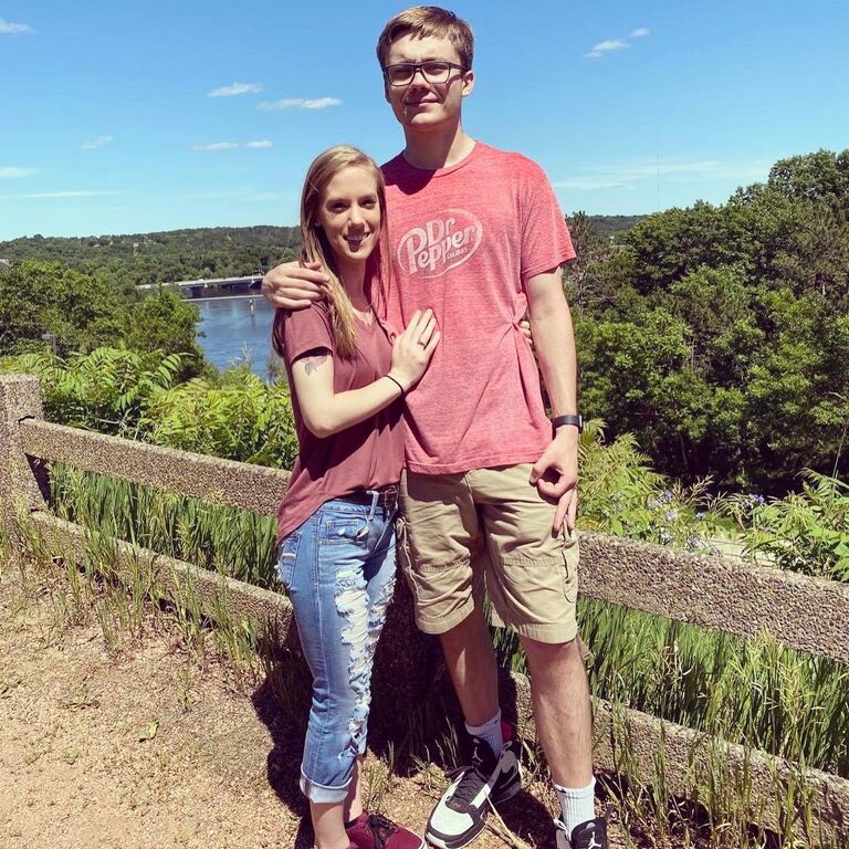 On top of UW Eau Claire campus