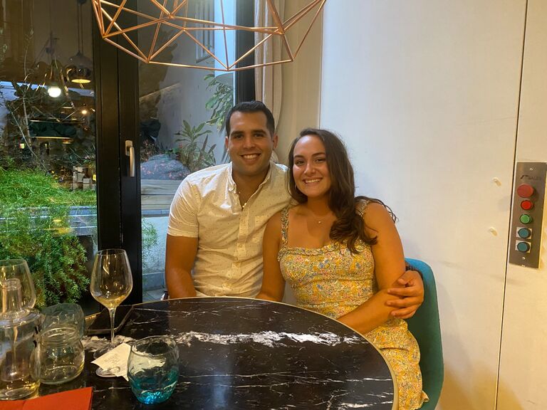 Our first international trip together: Ft. an 8 course dinner at "My F*cking Restaurant" in Barcelona, Spain. We still remember what we ate, it was that F-ing good (: