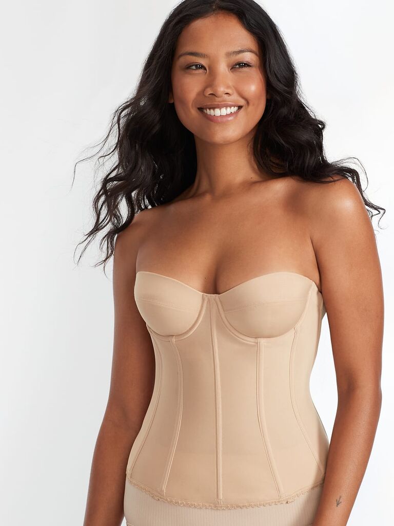 The Best Shapewear for Your Wedding Dress Low Back Strapless