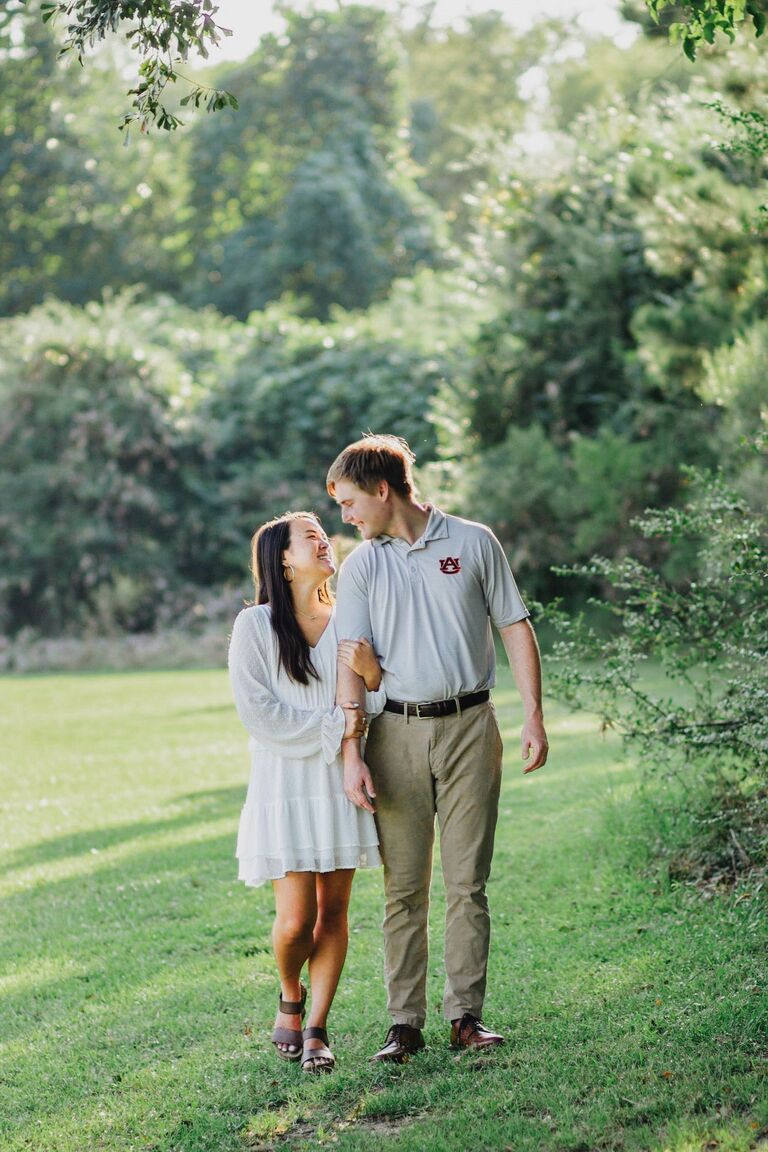 Everyone thought this was an engagement picture...oops!