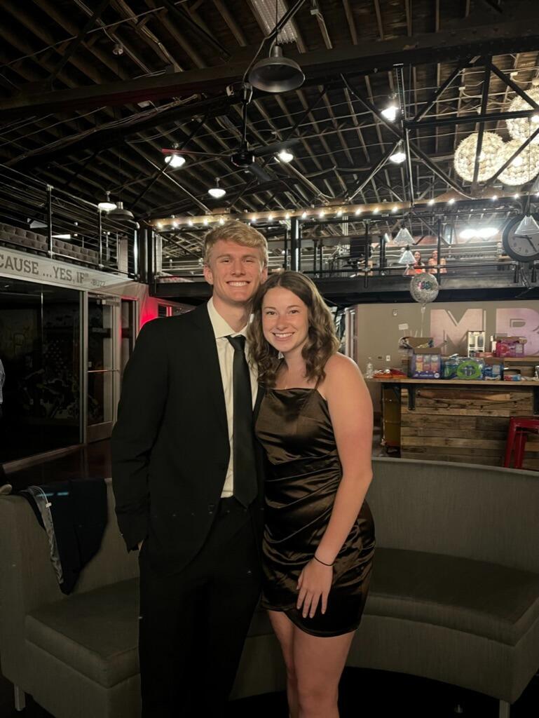 Sophomore year: Formal at Purdue

