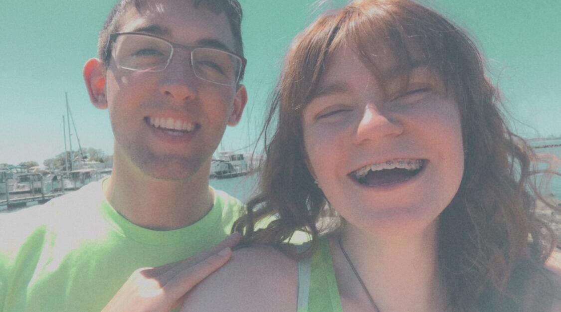 WE WENT ON OUR FIRST DATE AFTER WE GRADUATED HIGH SCHOOL TO LAKE ERIE AND SPENT THE DAY IN PA