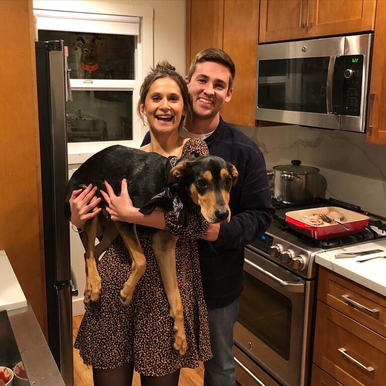 Hosting our first Christmas Eve with our families in our new house! 