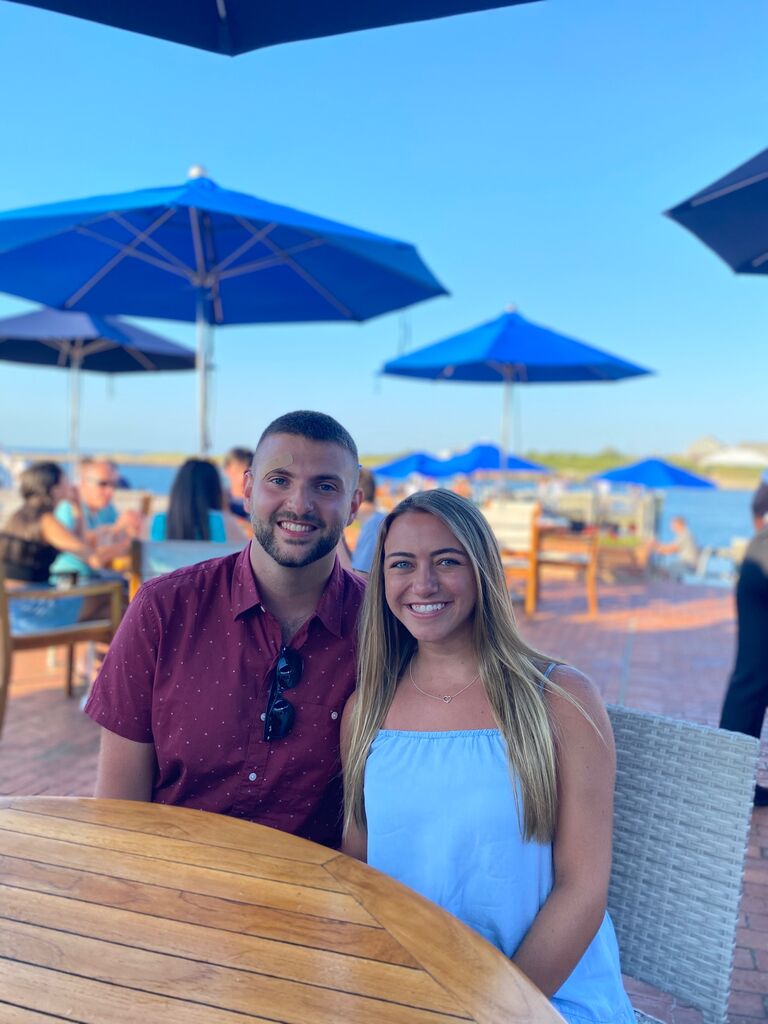 In August 2020, Danielle and Alex vacationed in Montauk over the summer and then Danielle started her first year of law school a few months later.