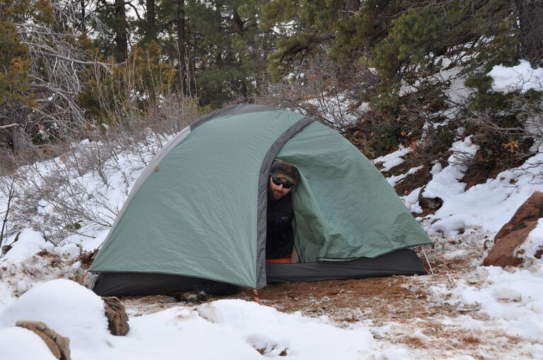 Jacob and MacKenzie go on their first backpacking trip to Zion and the Grand Canyon, where they braved a snowstorm in the dessert!