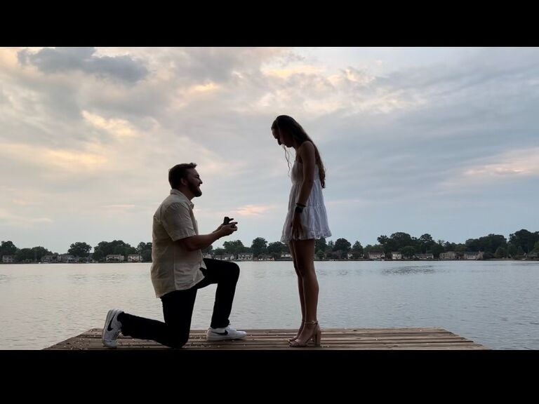 Aaron proposed to Natalie!