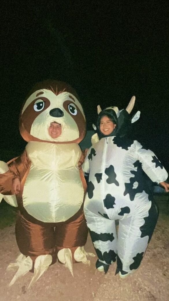 Halloween birthday party.