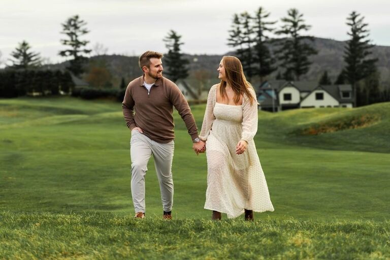 Our engagement photoshoot at Owl's Nest Resort