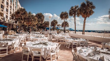 Tradewinds Island Resort Beach Wedding - A Chair Affair, Inc.