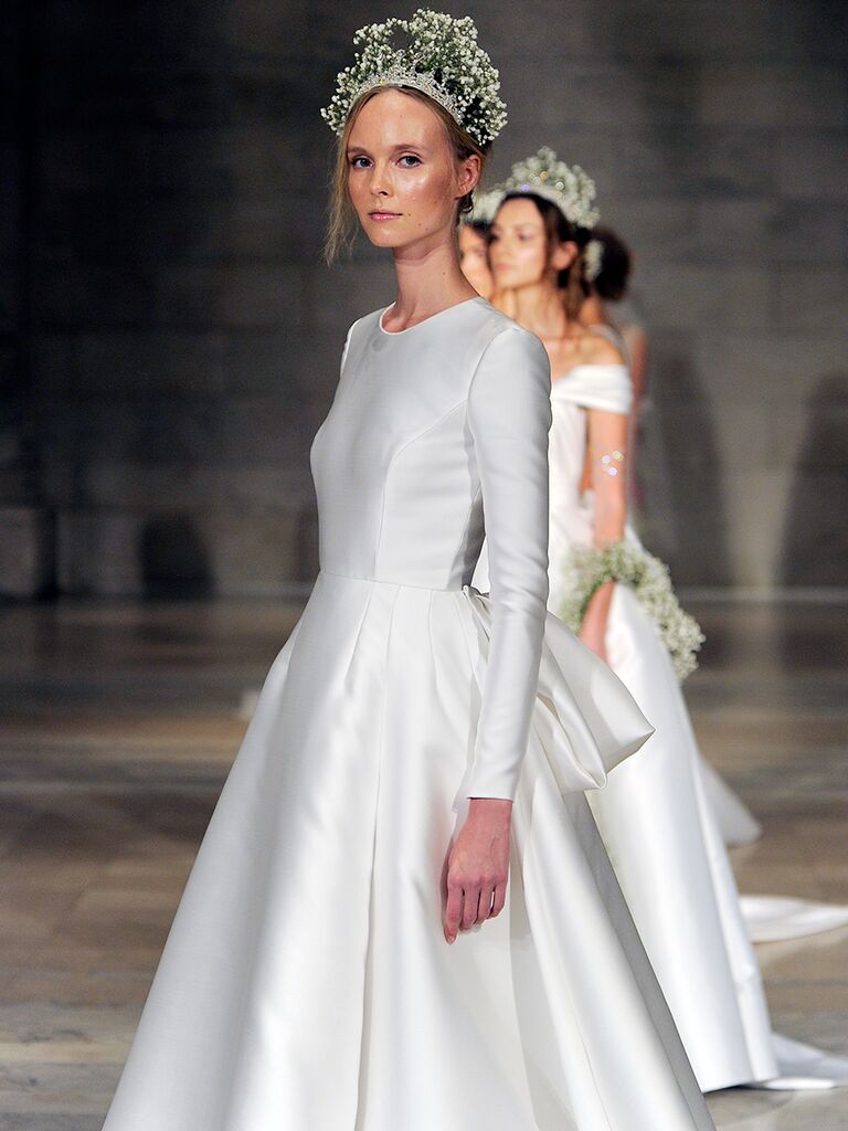 reem acra wedding dress