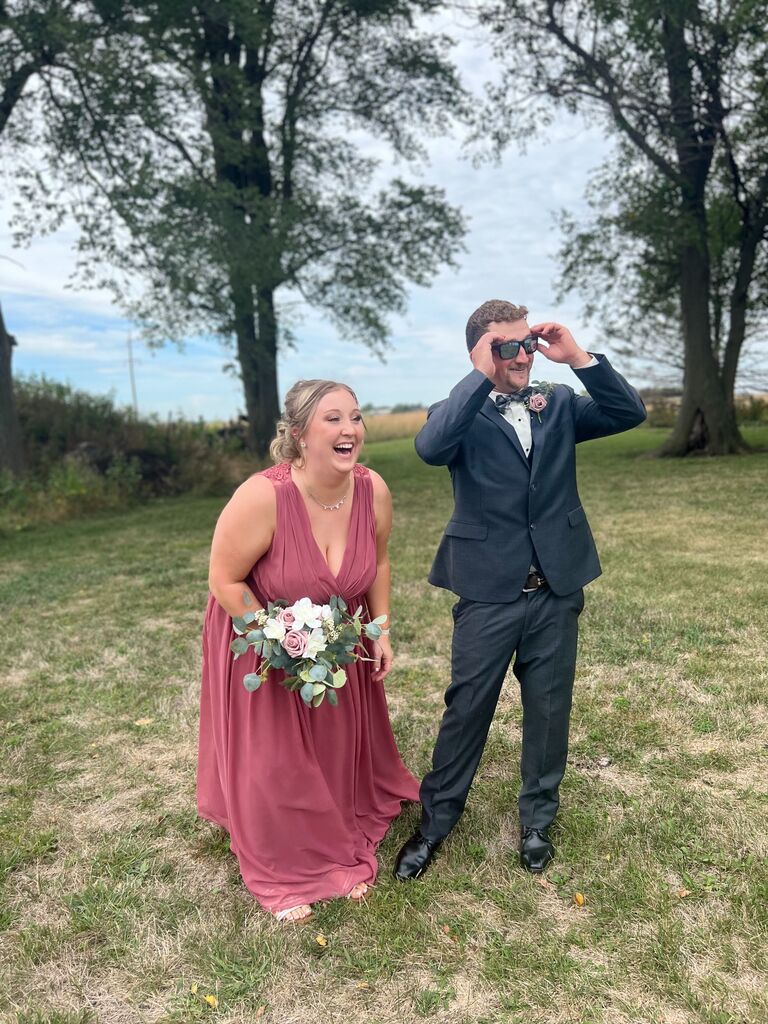 We celebrated many of our friends getting married.