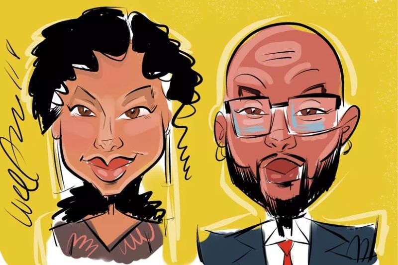 New Year's Eve Party Ideas for 2024 - caricatures