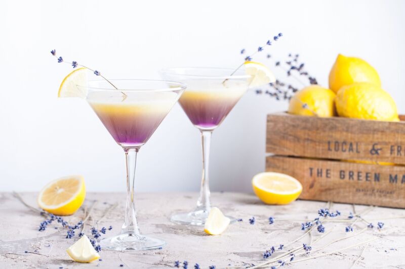 Taylor Swift themed party - lavender haze cocktail