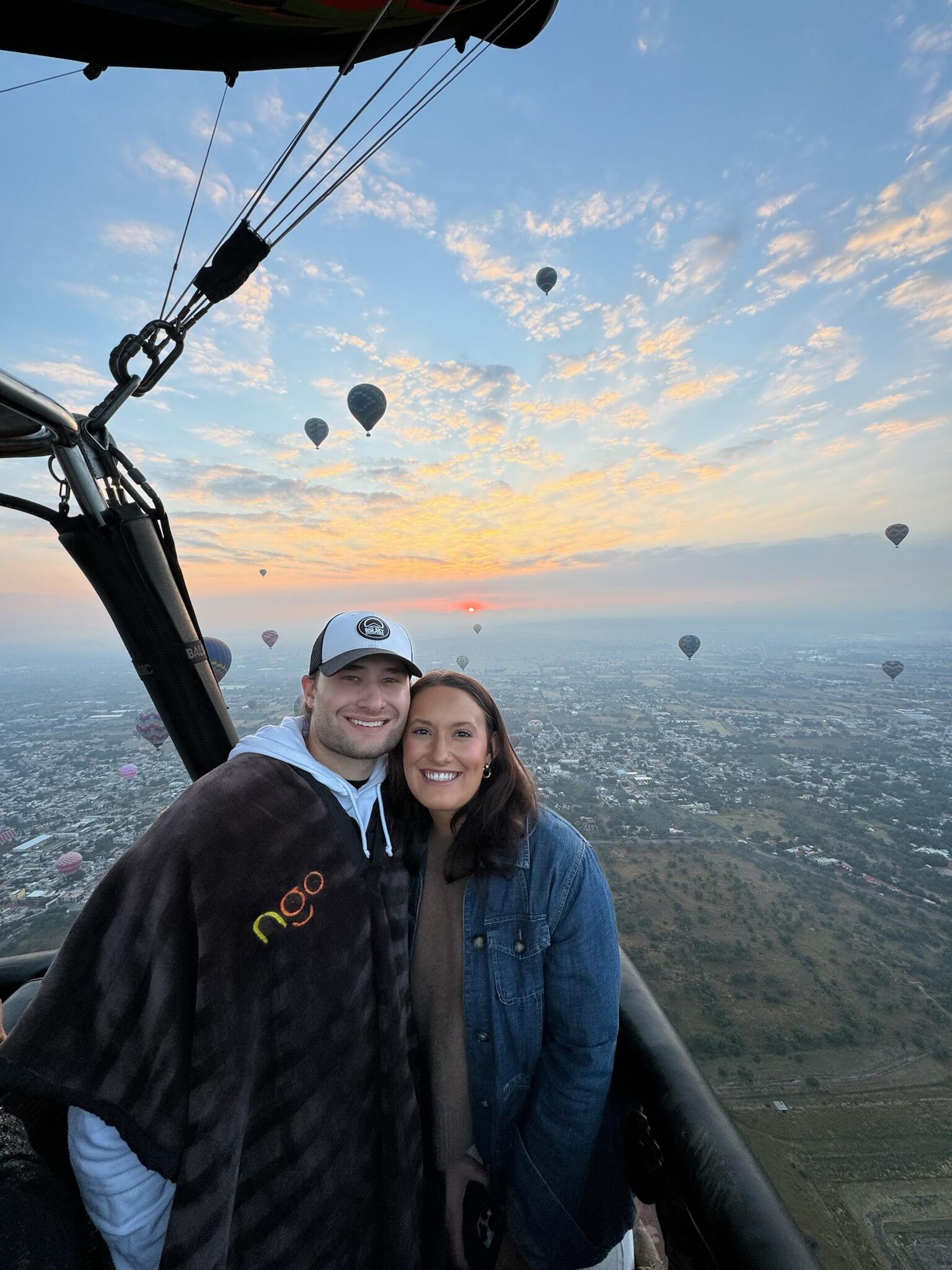 Never saying no to new experiences.