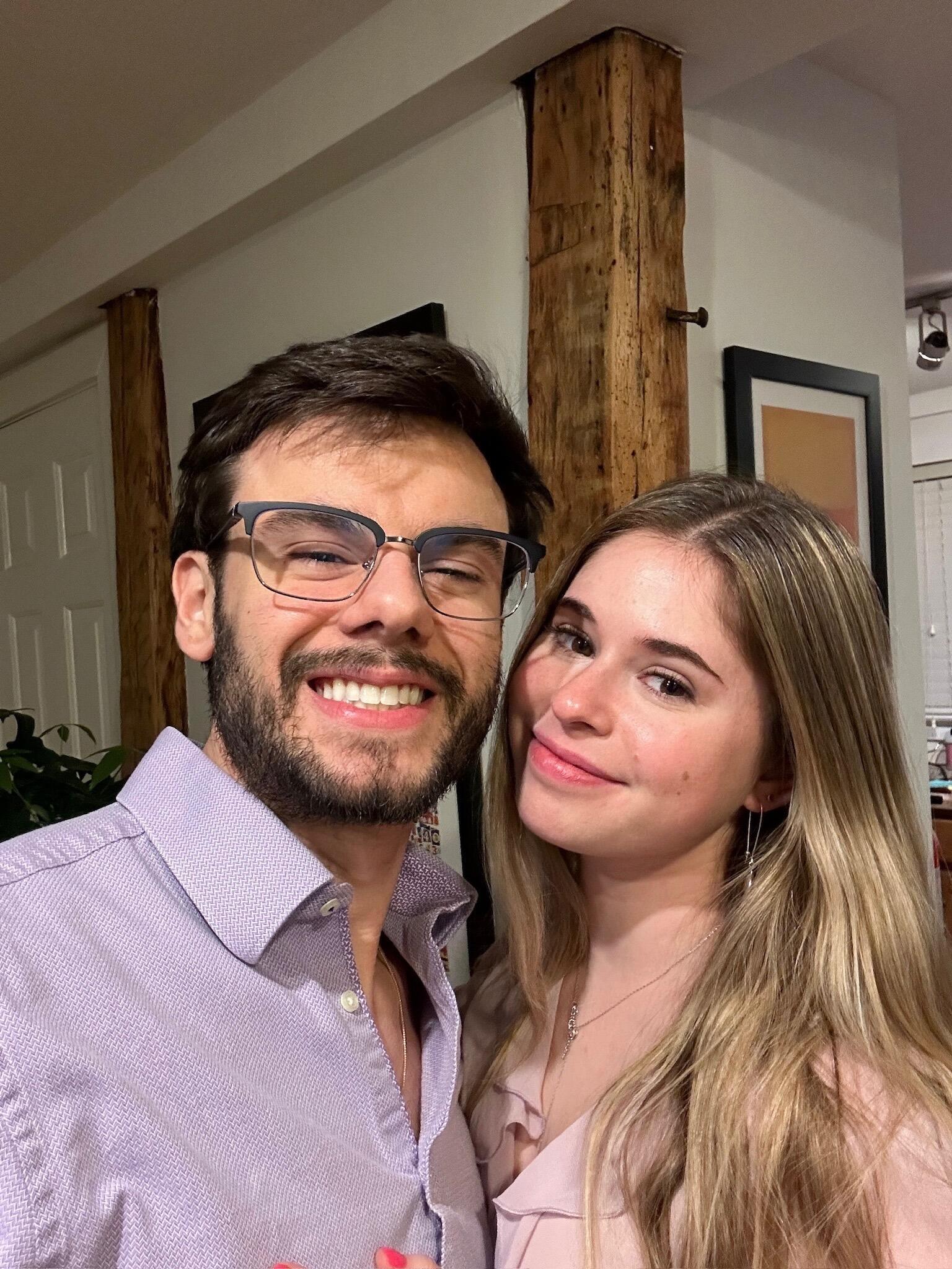 Our first Valentine's Day!