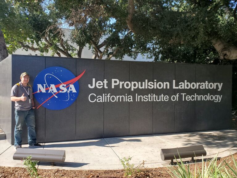 The strongest test Ally and Ben overcame to date; Ben spending his summer living in LA while working at NASA’s Jet Propulsion Laboratory. It still holds the record for the longest time they’ve spent apart.

NASA JPL, Pasadena, CA