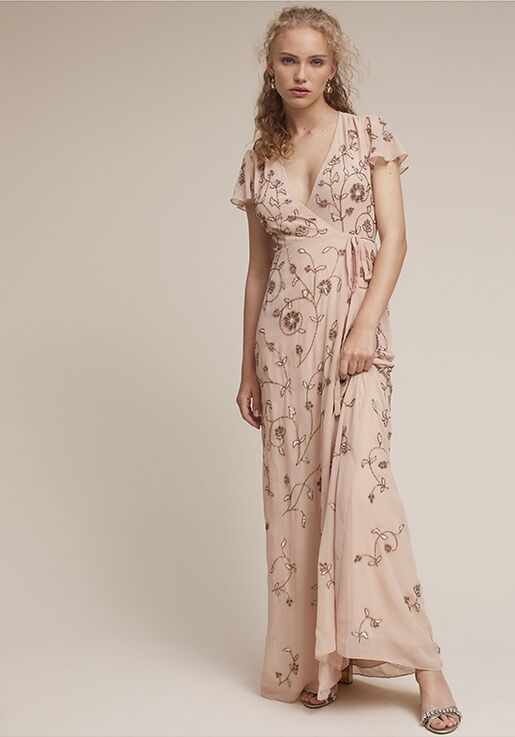 bhldn wrap dress