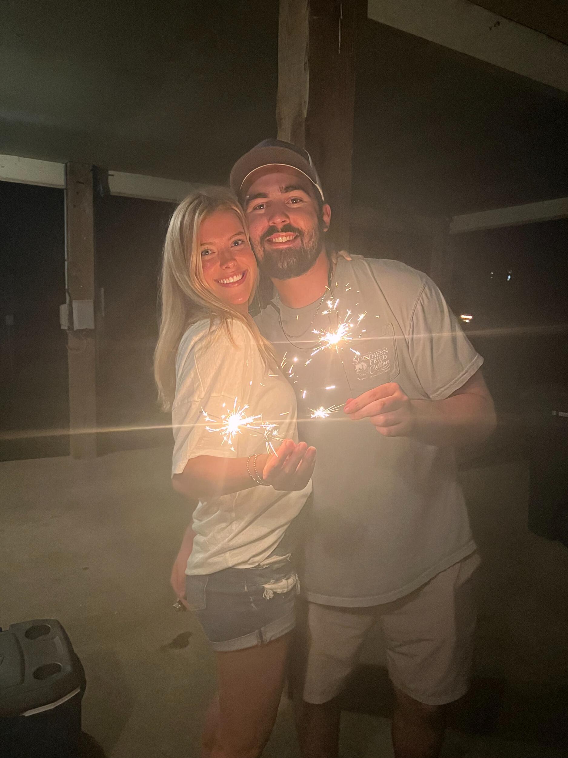 Celebrated our first 4th of July together!