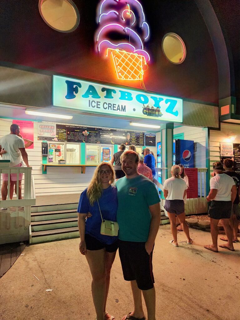Ice cream date night! 🍦 OBX 2024