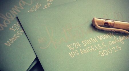 Los Angeles. Modern Calligraphy Hand Lettering for Serigraphy