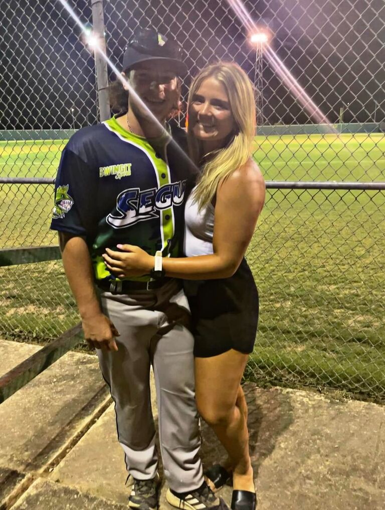 Summer of 2022 was a blast! Heres us at one of Calebs baseball games! He did amazing and killed it every time he pitched! He was selected as a All Star in the league and pitched in the All Star game. Watching him play and cheering him on quickly became my favorite thing to do. We were never able to watch each other before. We were still apart but I got to come down and visit Caleb a lot! Spent time with family, became tourist in New Braunfels and fell in love with the town! We actually want to move out there now!