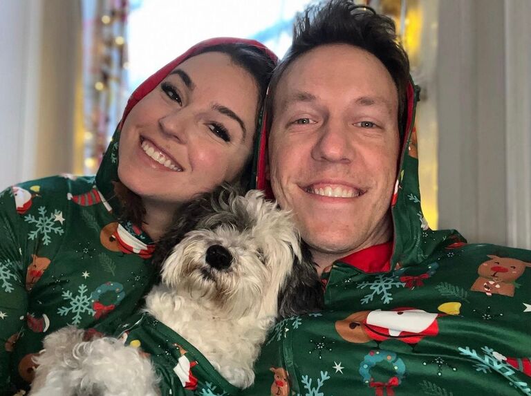 1st Holiday Onesie Card happened