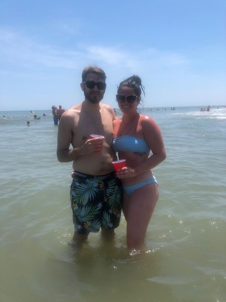 Our first vacation in Myrtle Beach, South Carolina.