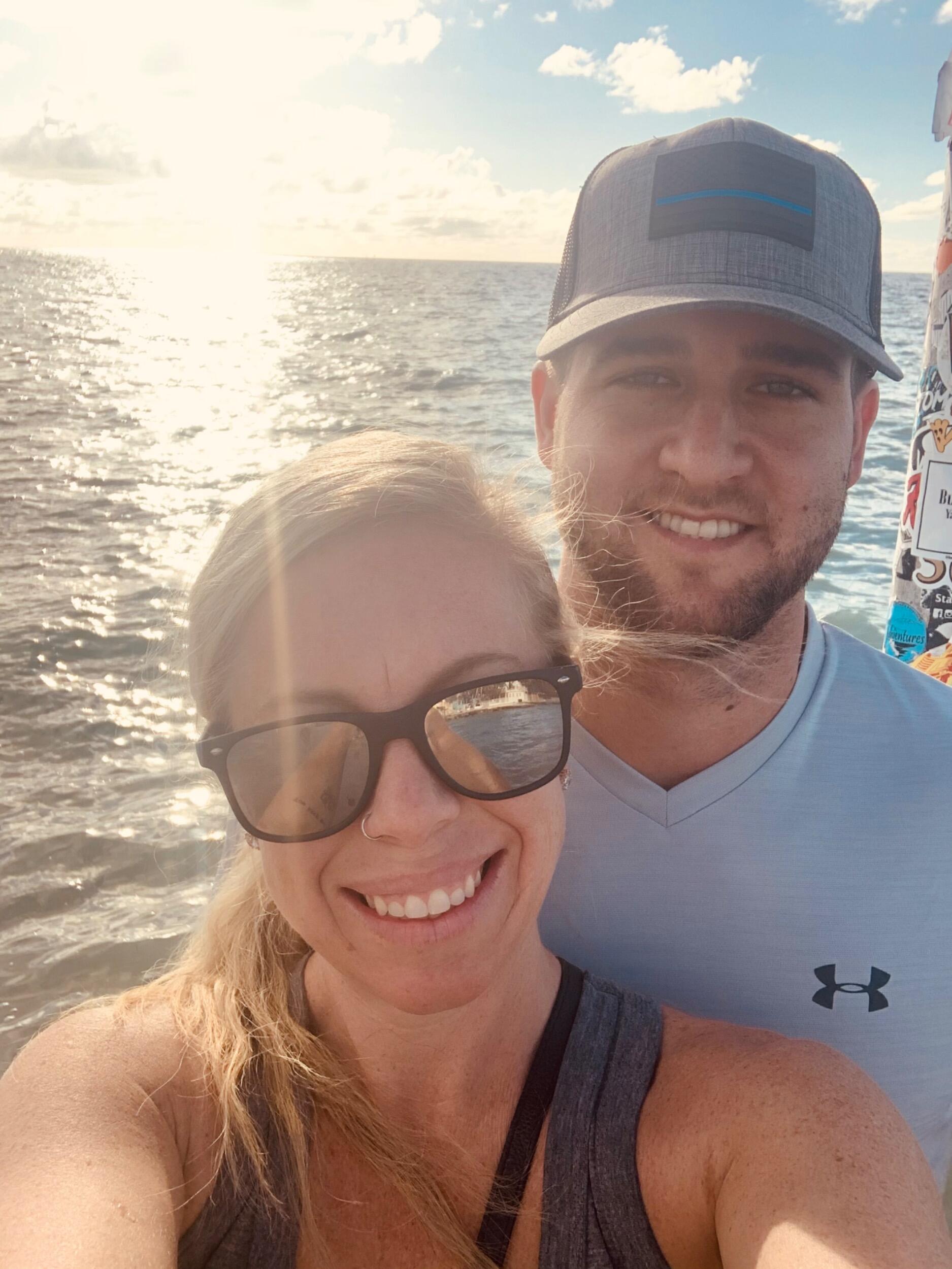 During a pandemic we took our first trip together. 