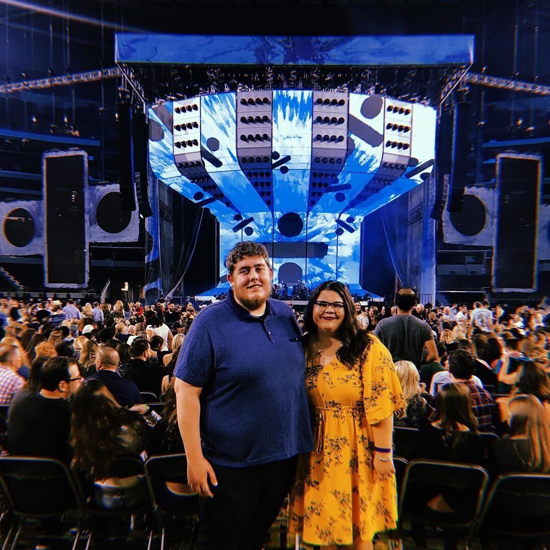 We went to the Ed Sheeran concert in Dallas. it is an artist that we both love and we were able to sit on the floor! We also come to love Dallas and pre pandemic we went every year and can't wait to go back. 