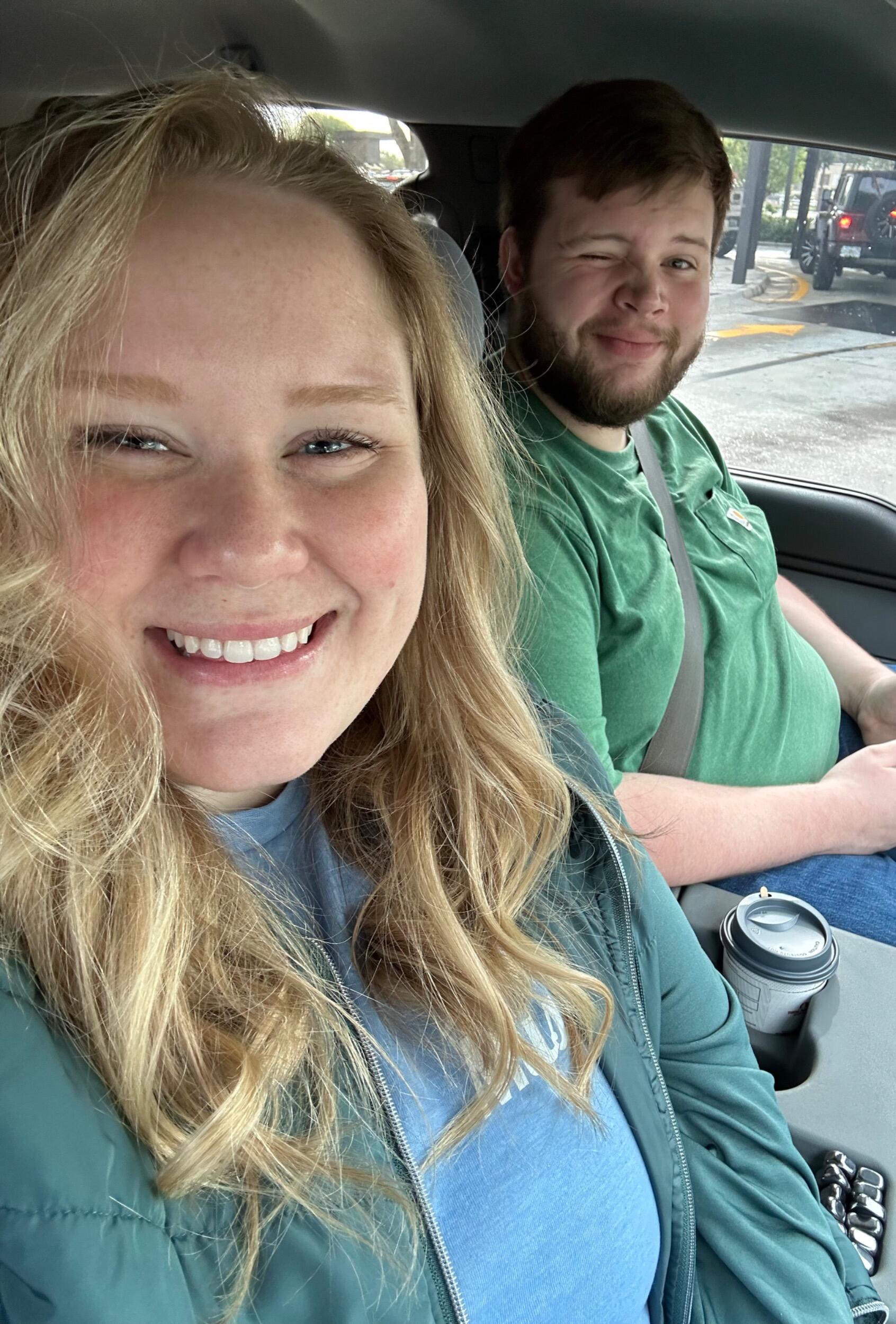 Going to meet Savannah's parents for the first time!