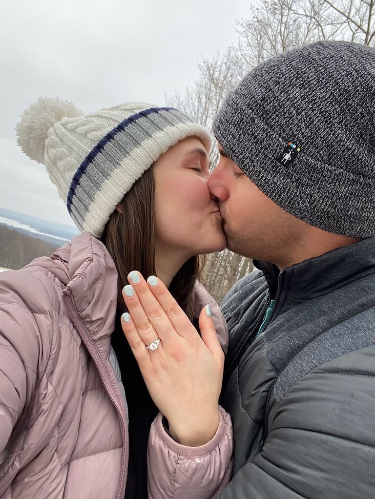The day we got engaged!