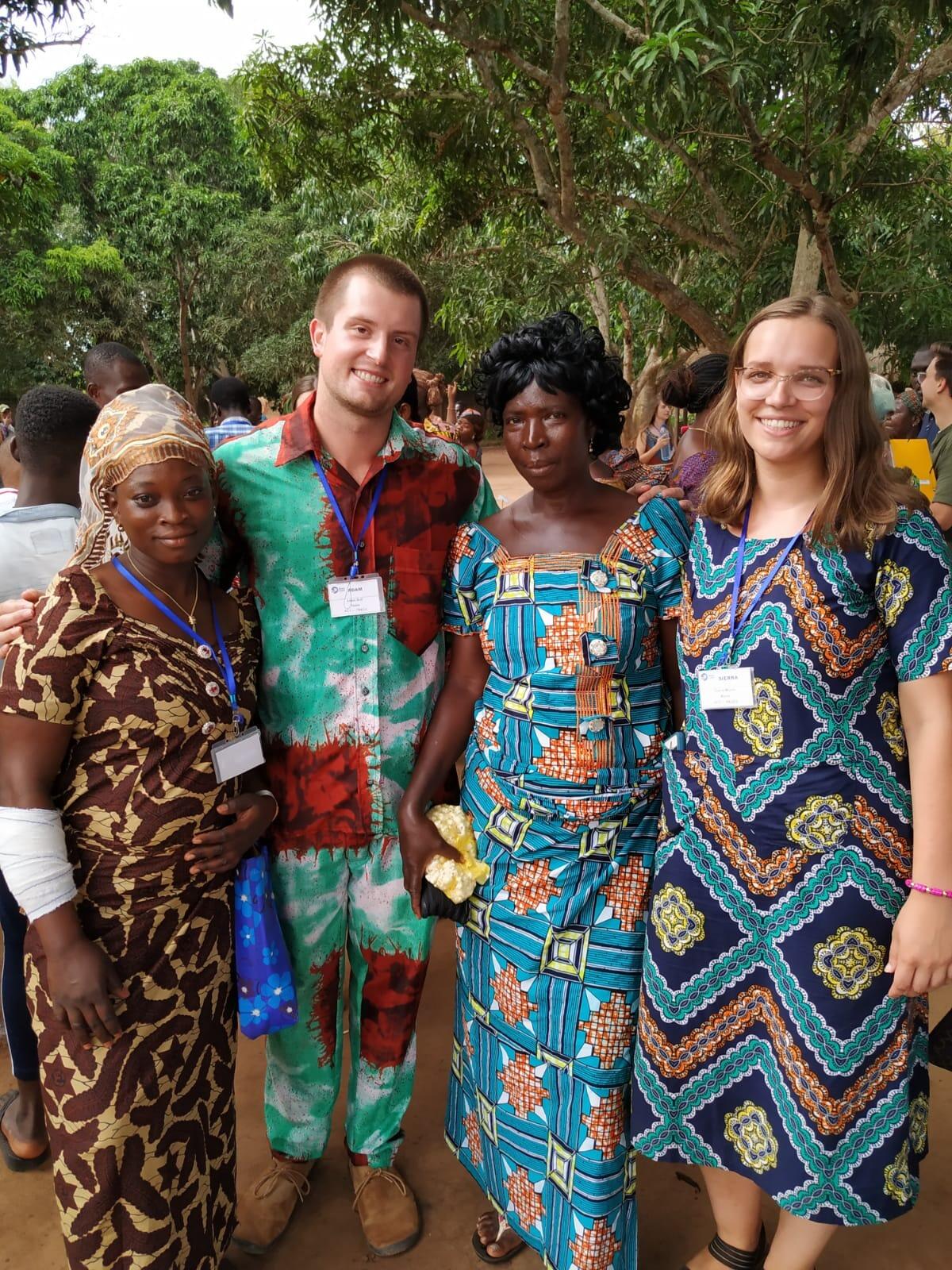 We met while serving as Peace Corps volunteers in Togo, West Africa.