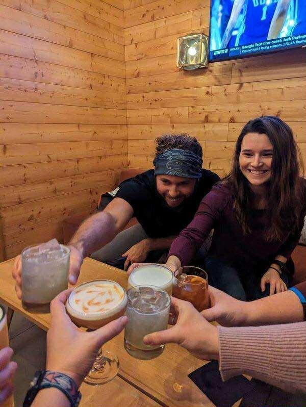 Logan made his way back to Michigan to cheer Alexis on as she ran in her first (and only) ever 5K. Within this trip, they attended a Stand-Up Comedy Show at Laugh Fest in Grand Rapids. Logan also met several of Alexis' coworkers from Mary Free Bed Rehabilitation Hospital over cocktails. 